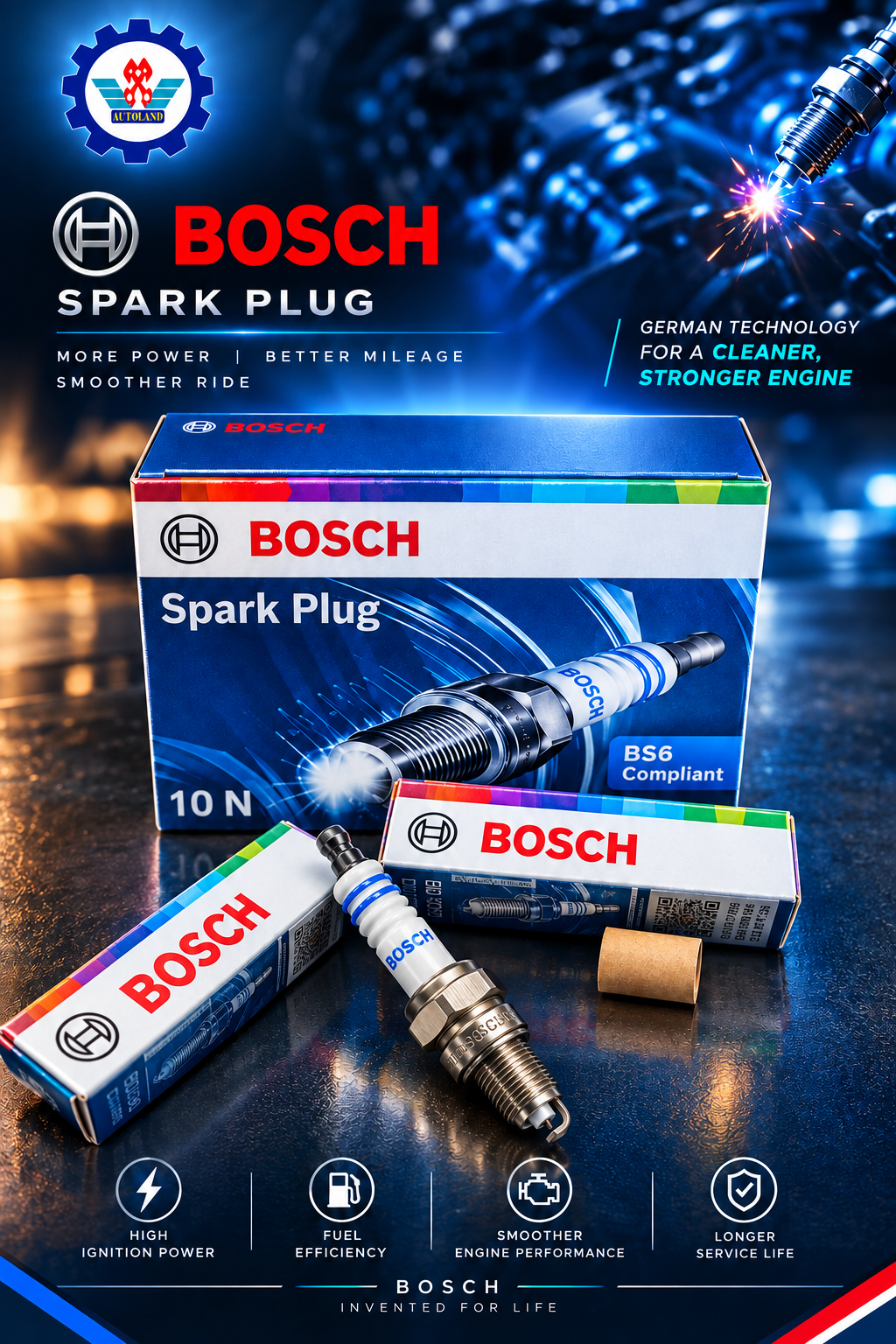 SPARK PLUG BOSCH
