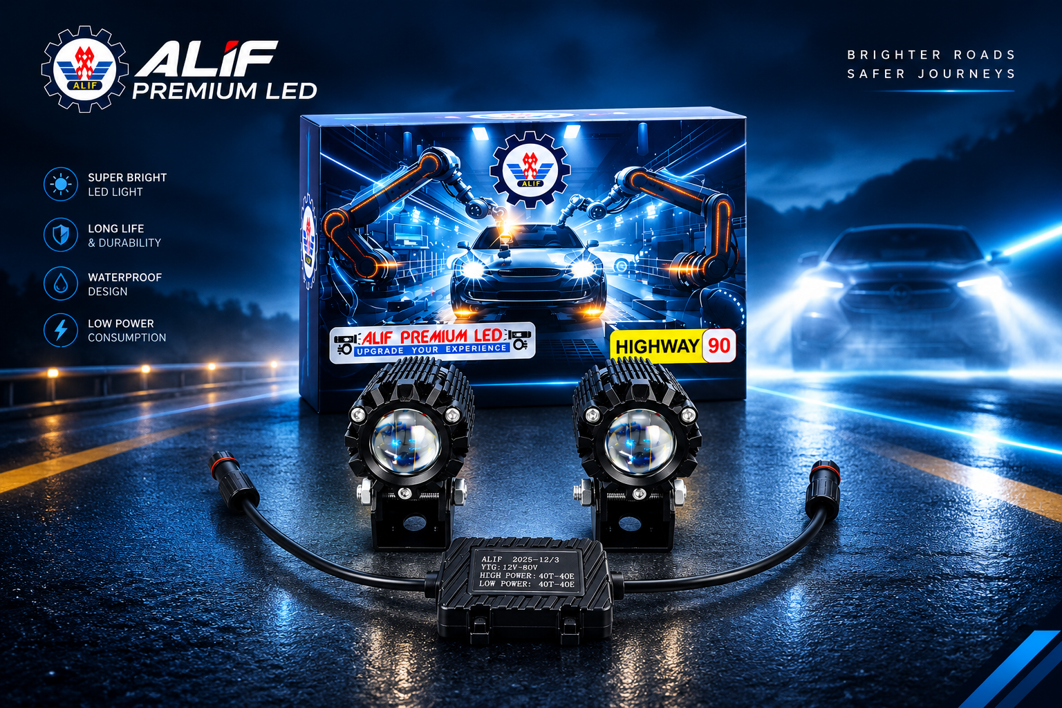 ALIF Premium  Fog LED