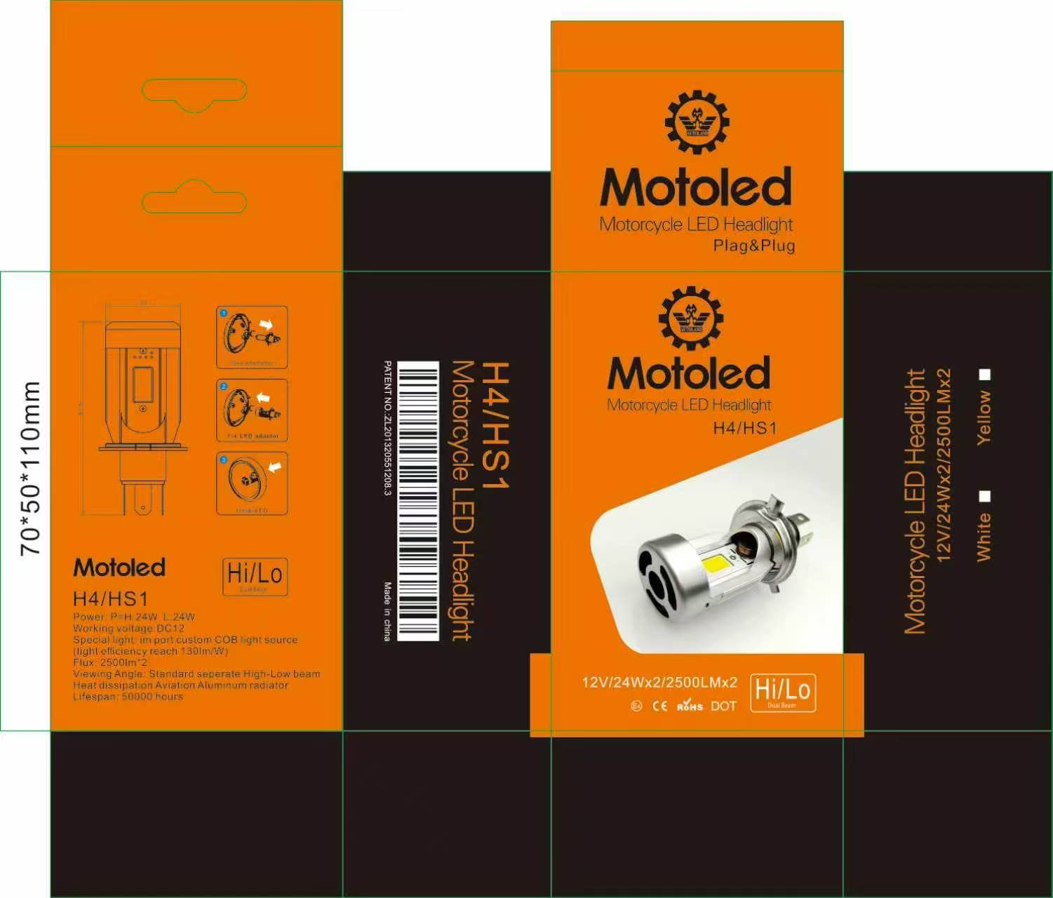 ALIF MOTO LED
